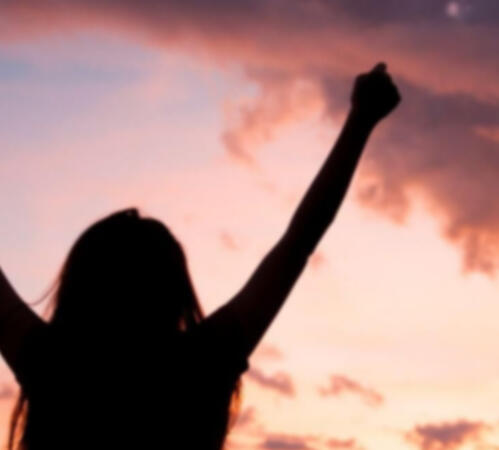 being successful in life in a way where i will graduate college, get a stable life and job, and extend help to others